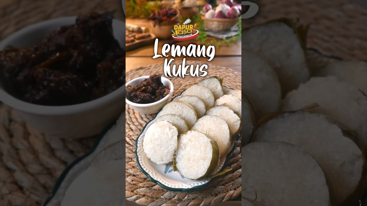 Lemang Kukus Tradisional Yang Mudah & Sedap!