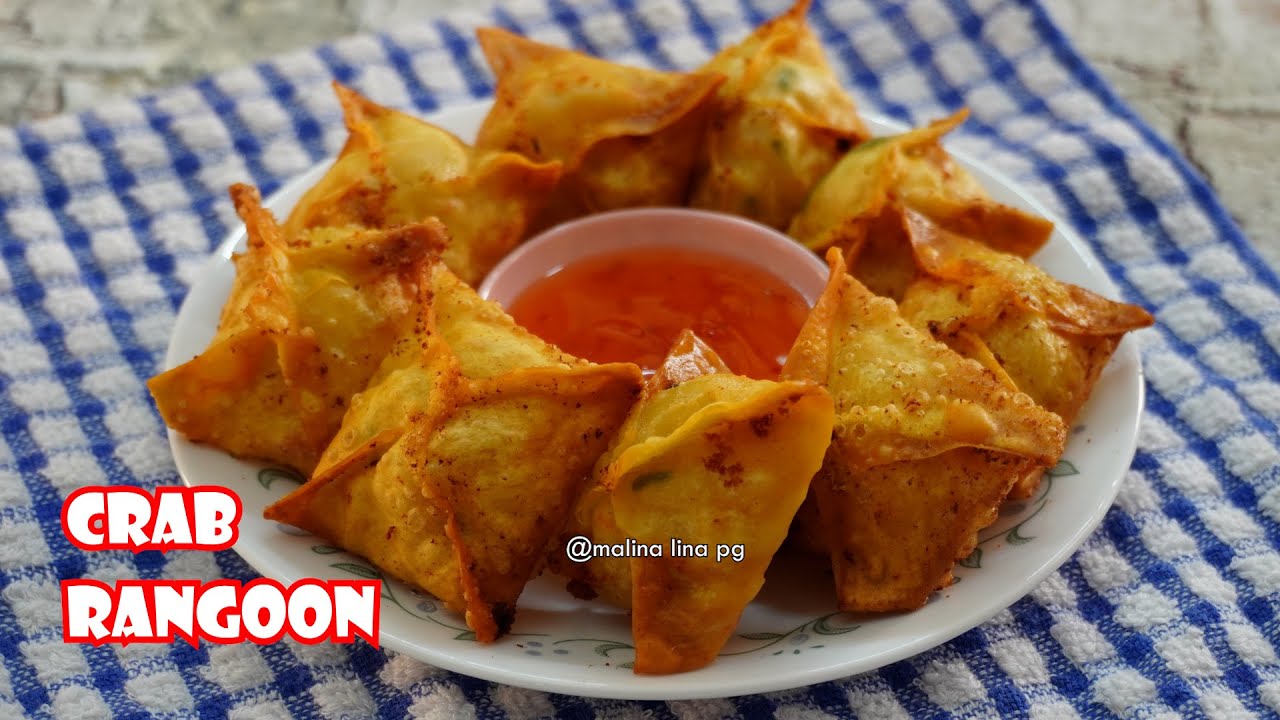 Crab Rangoon Rangup Dan Sedap Resepi Viral TikTok | crab rangoon recipe | malina lina pg