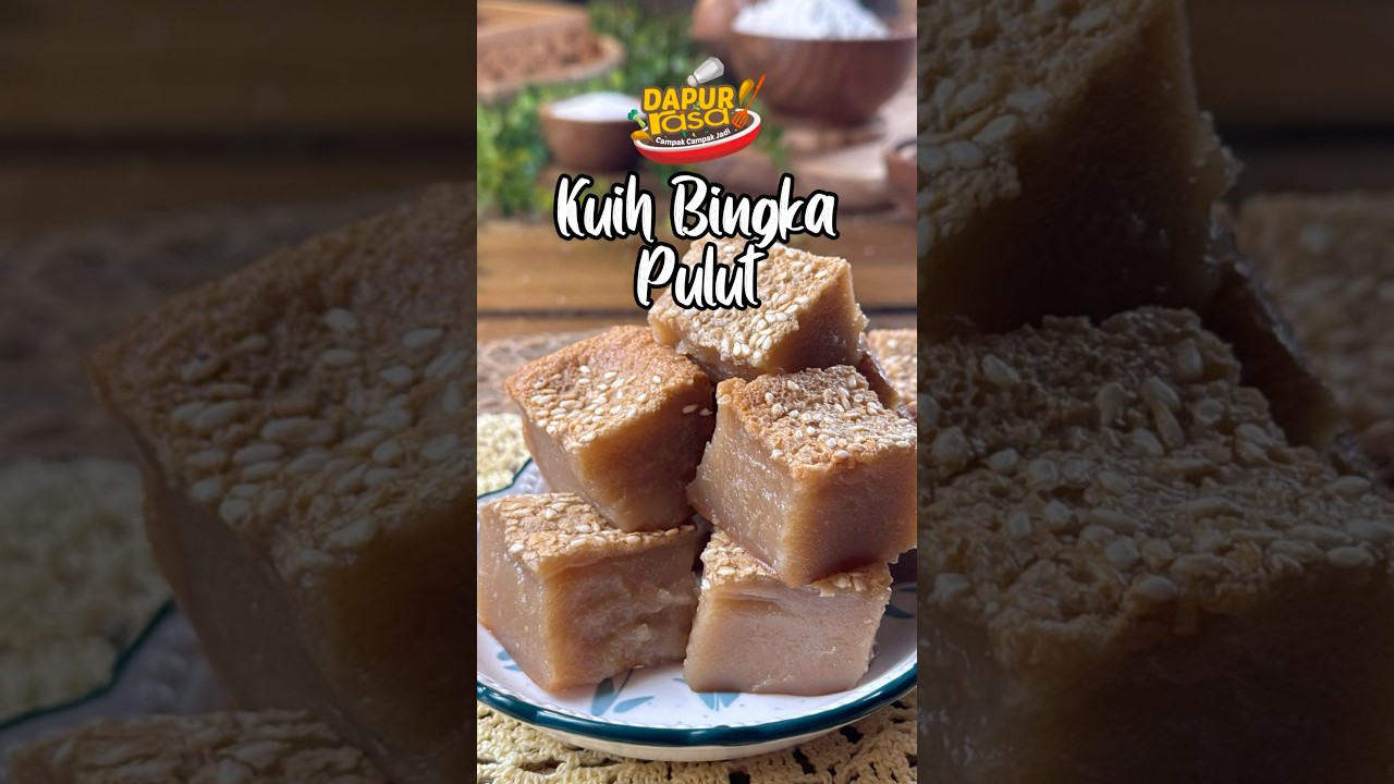 Bingka Pulut Tradisi: Kenyal Menggoda Selera