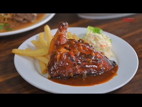 BBQ Chicken Chop Terpaling Sheddapp!! - Restoran Alwi's Food