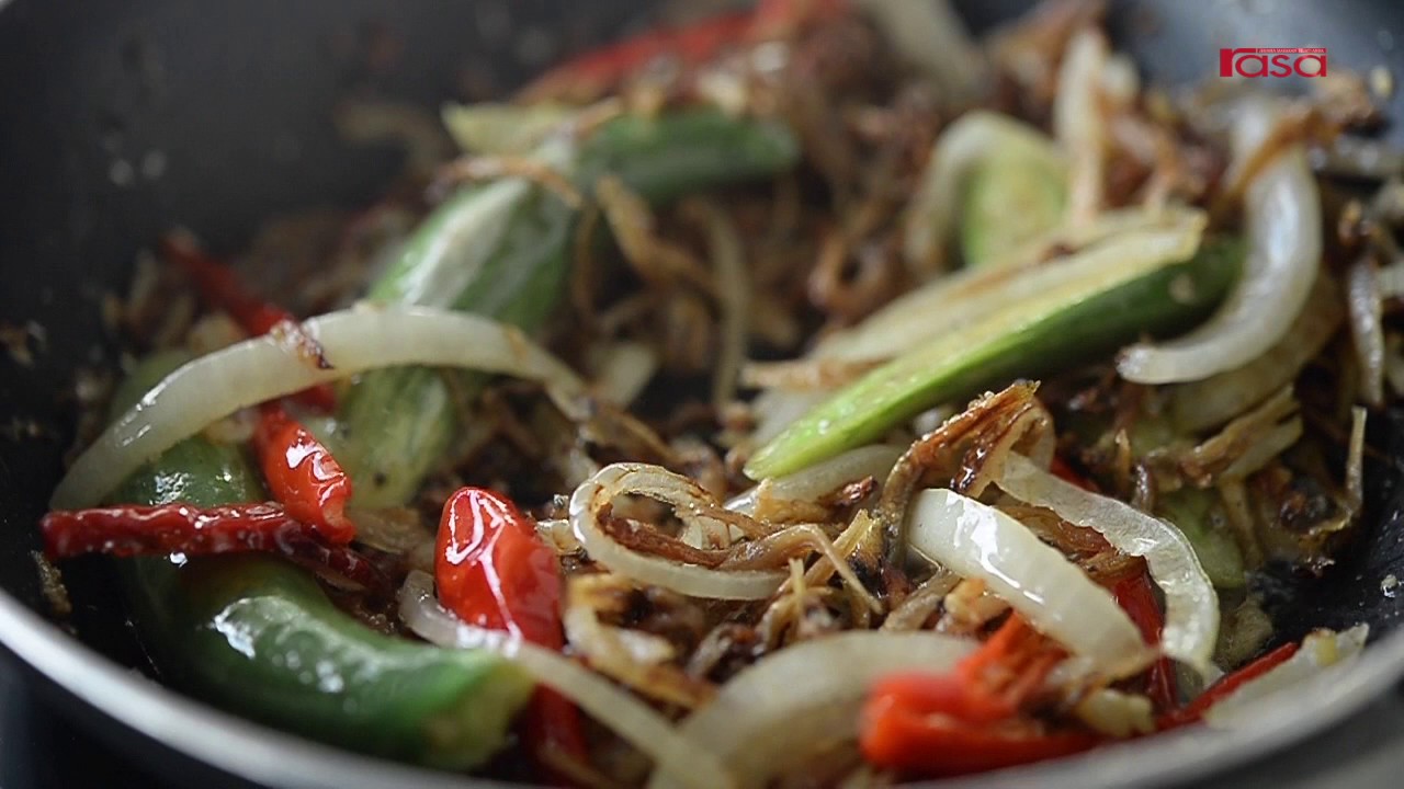SAMBAL BILIS GORENG BERSAMA TERUNG TELUNJUK