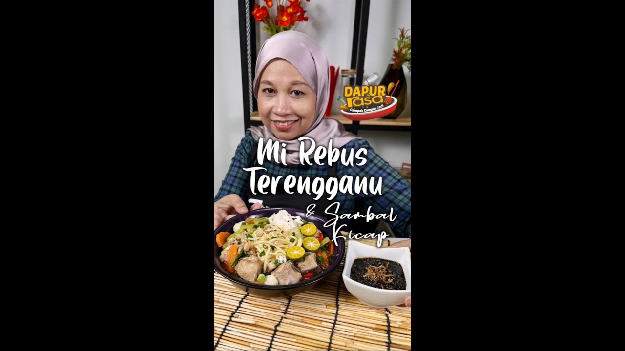 Mi Rebus Terengganu, Enak Dimakan Bersama Sambal Kicap