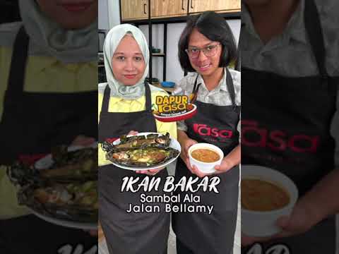 Ikan Bakar Sambal Ala Jalan Bellamy, Makan Dengan Air Asam Memang Sedap!
