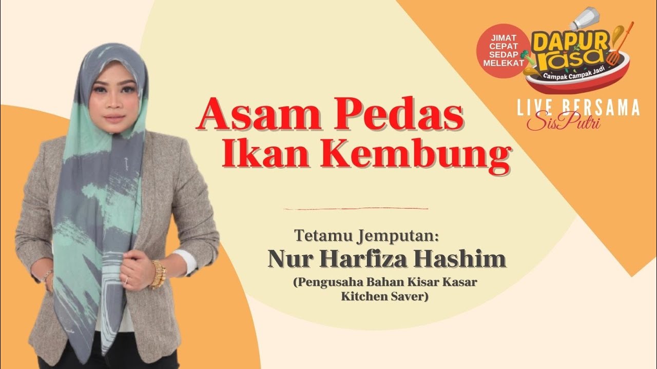 Asam Pedas Ikan Kembung | Dapur Rasa Live