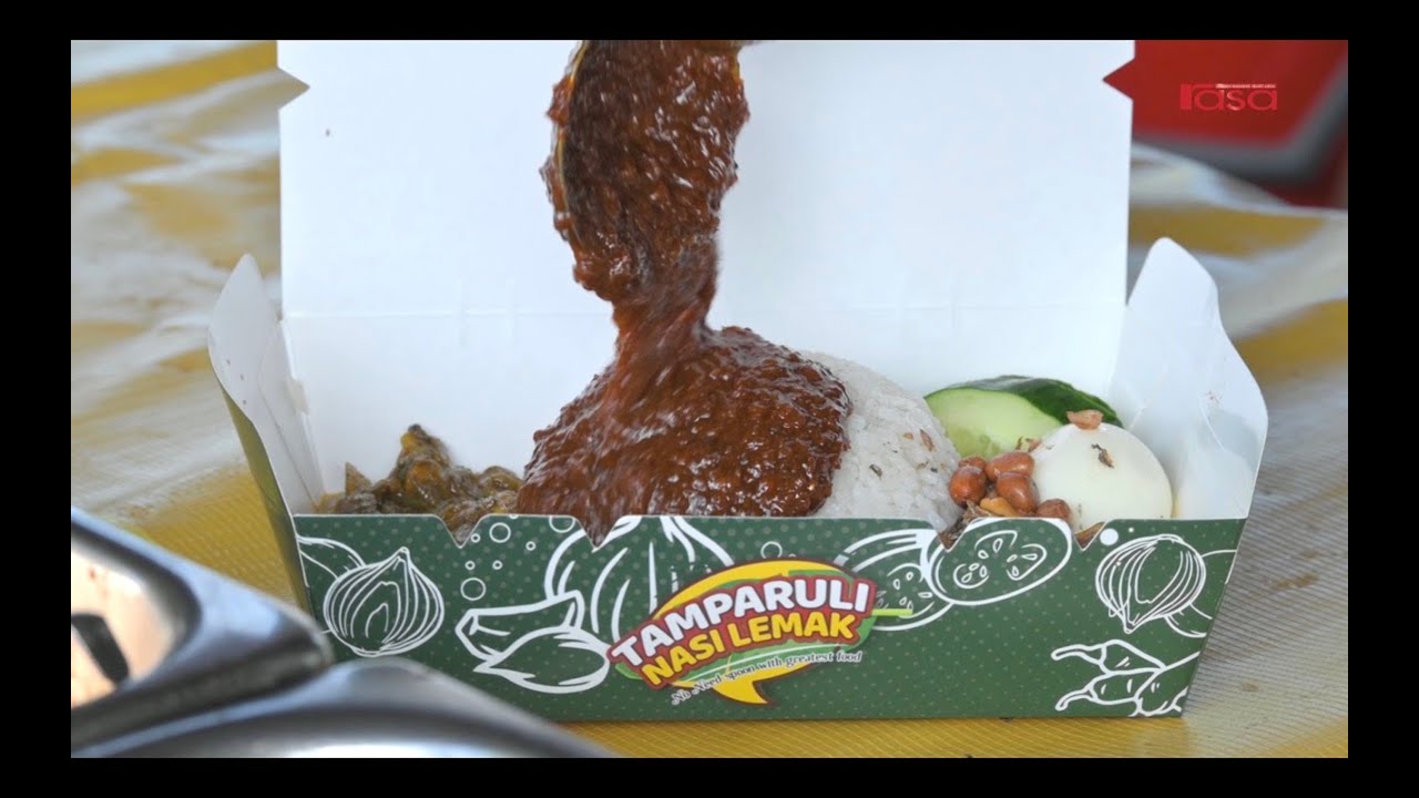 Nasi Lemak Sambal Pekat, Memang Layan | Nasi Lemak Tamparuli