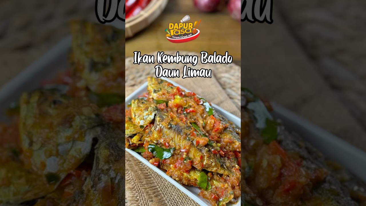 Ikan Kembung Balado Daun Limau – Padu Pedasnya! 🌶️