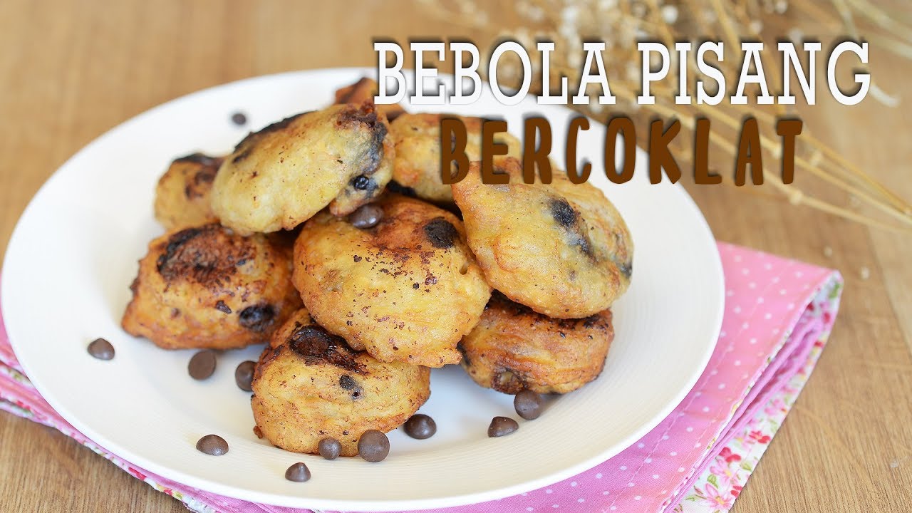 Serius Sedap Bebola Pisang Bercoklat Ni Taw