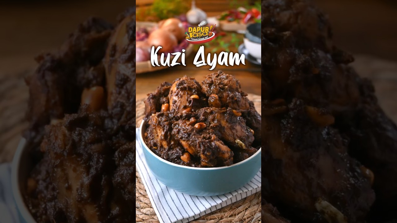 Resipi Kuzi Ayam Ala Istana, Rasa Sekali, Nak Lagi!