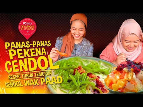Panas-Panas Pekena Cendol, Resepi Turun Temurun | Cendol Wak Paad | Makan Di Mana
