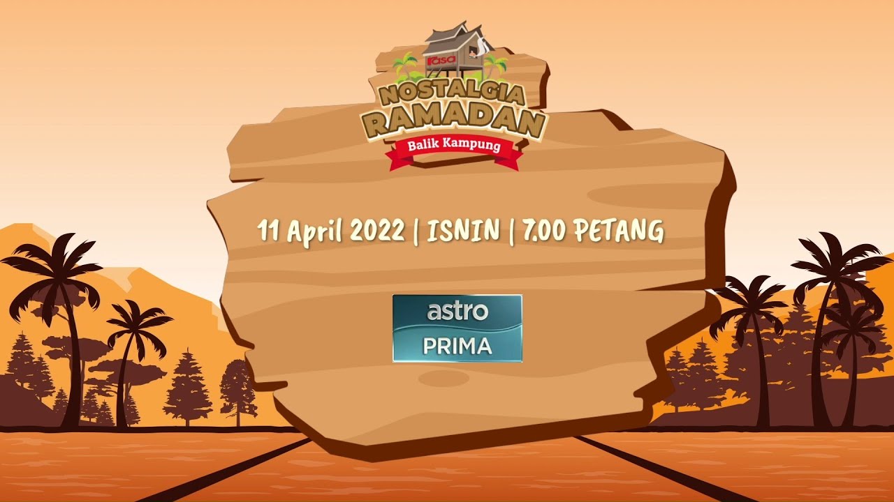 Rasa Nostalgia Ramadan Balik Kampung Bersama Amy Mastura dan Ezad Lazim