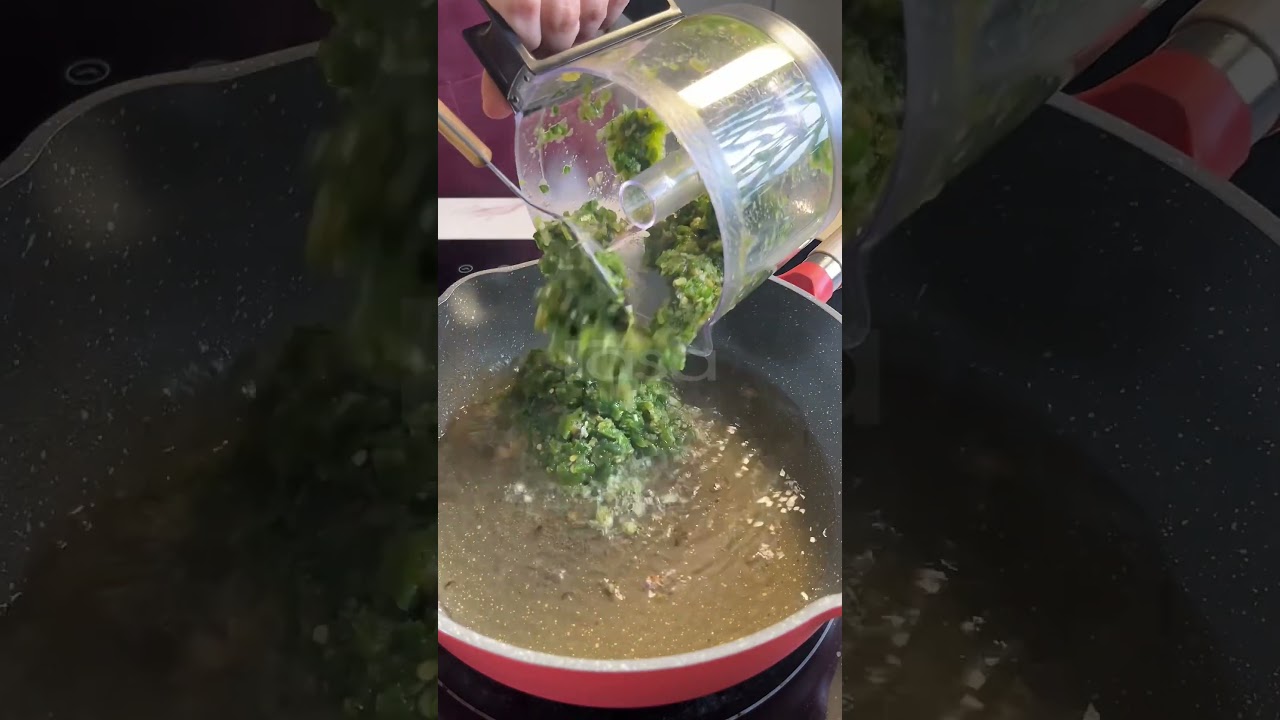 Resipi Sambal Hijau Padang, Gerenti Menjadi Sambalnya