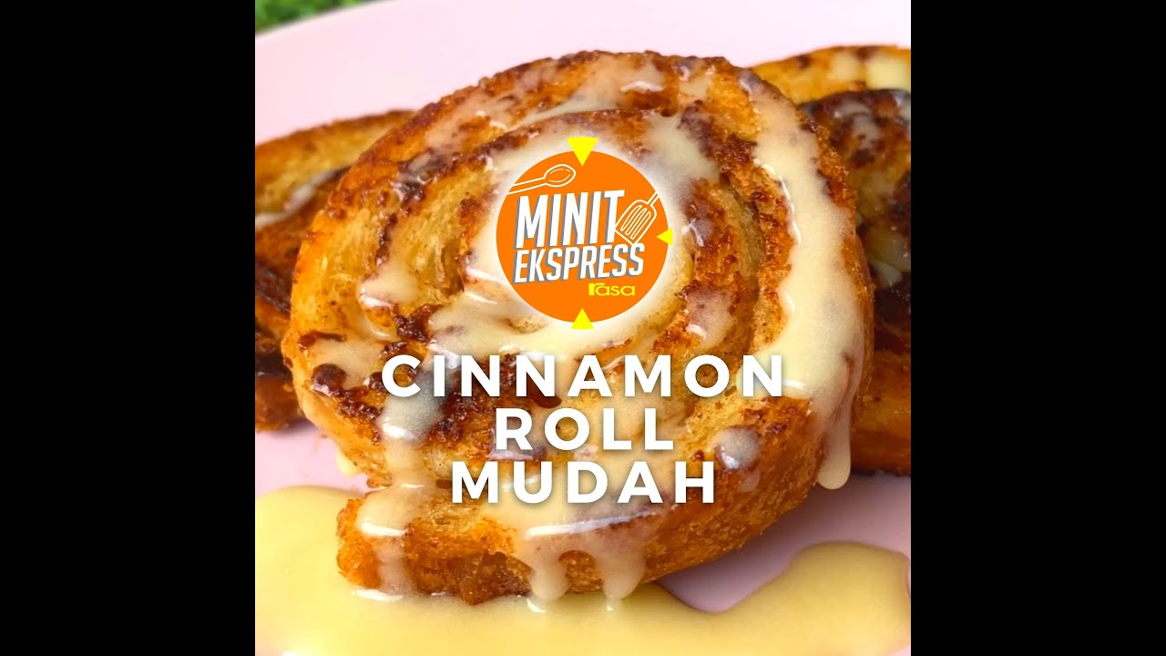 cinnamon roll mudah