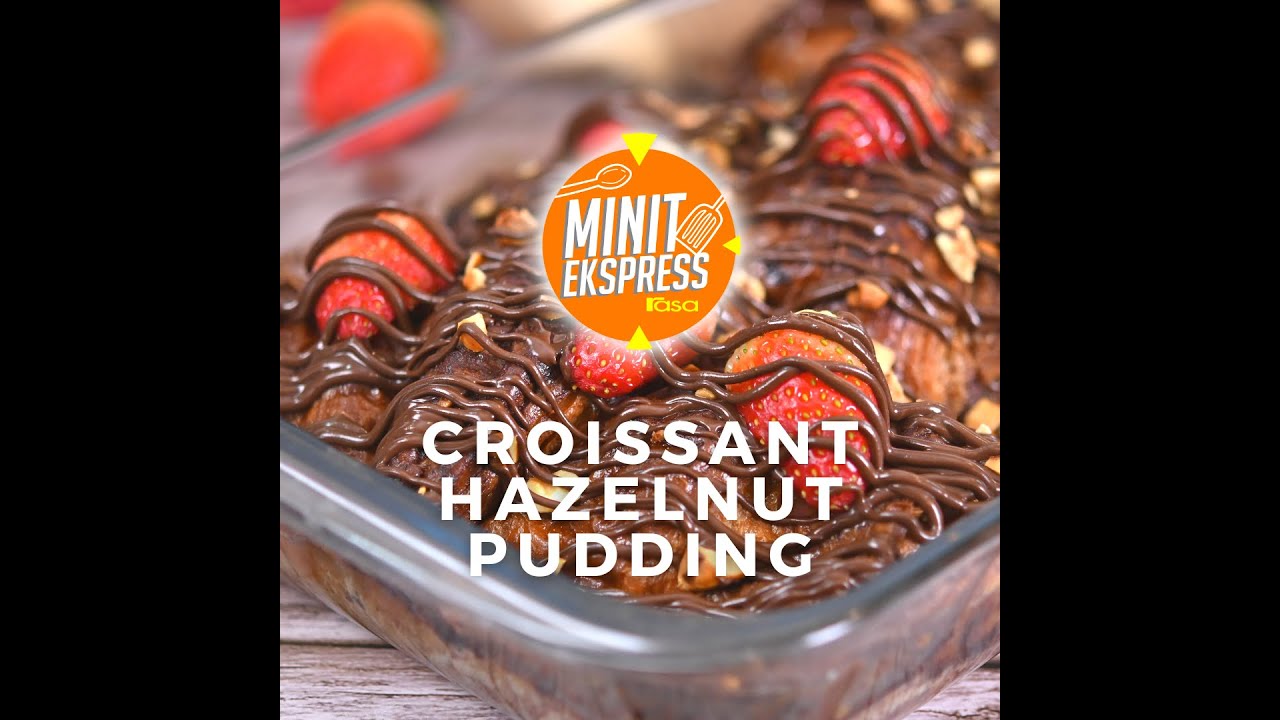 Croissant Hazelnut Pudding