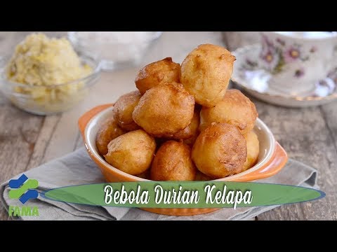 Gebunya Bebola Durian Kelapa