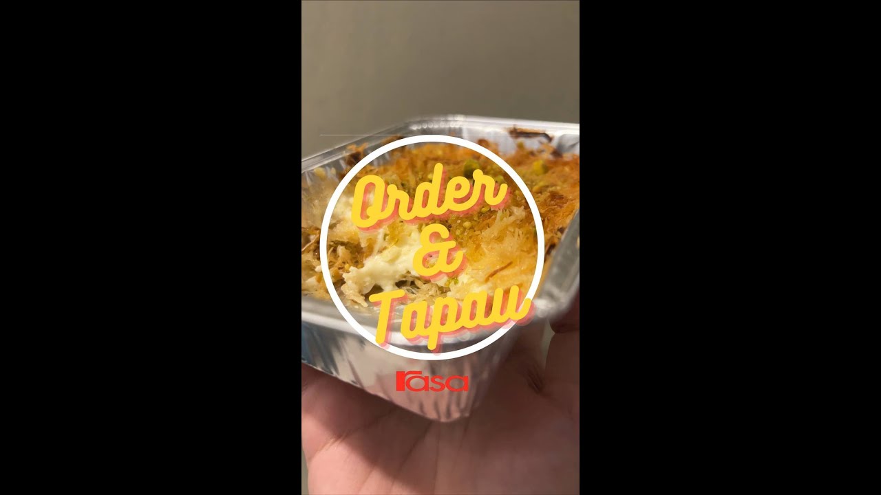Wajib Cuba Kunafa Rangup & Lemak Berkrim Ni