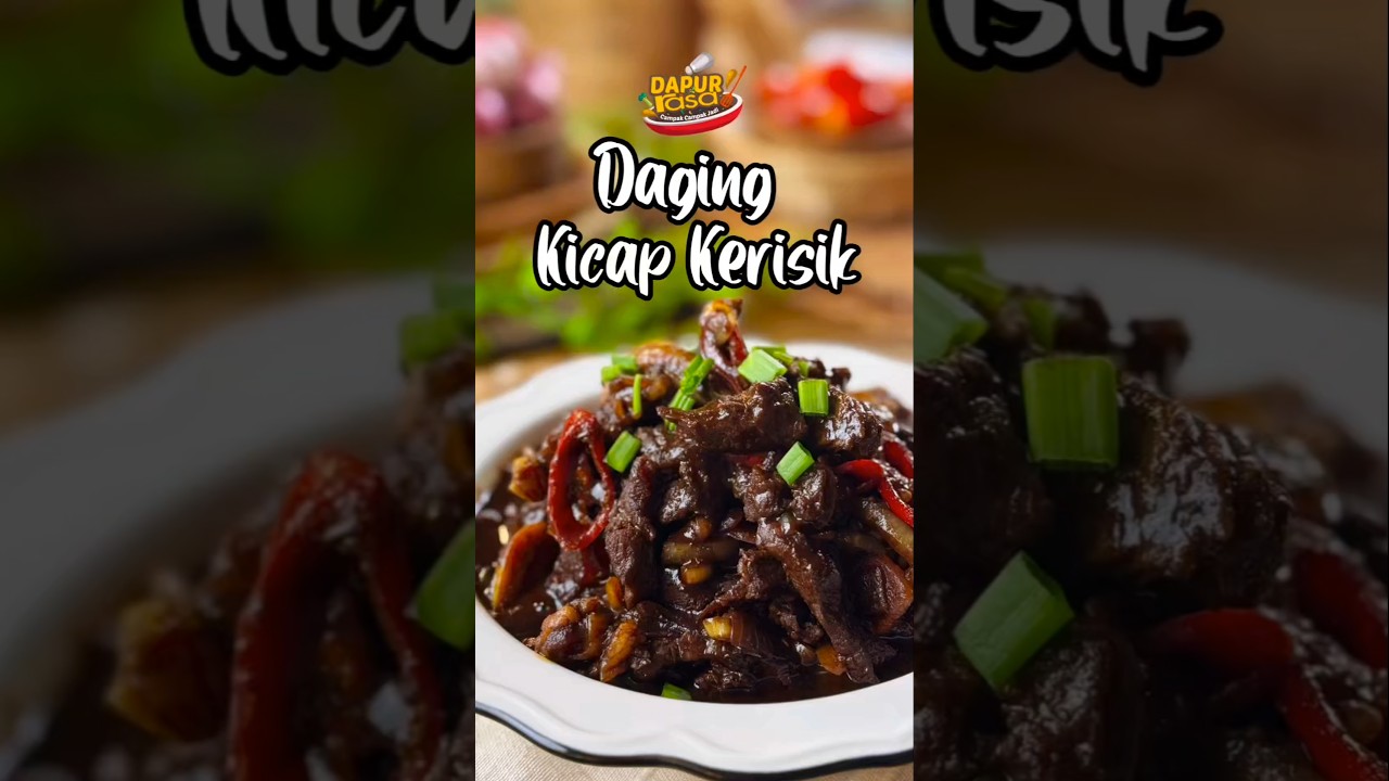 Daging Kicap Kerisik Ni Memang Padu! Kuah Pekat Buat Nasi Tak Cukup
