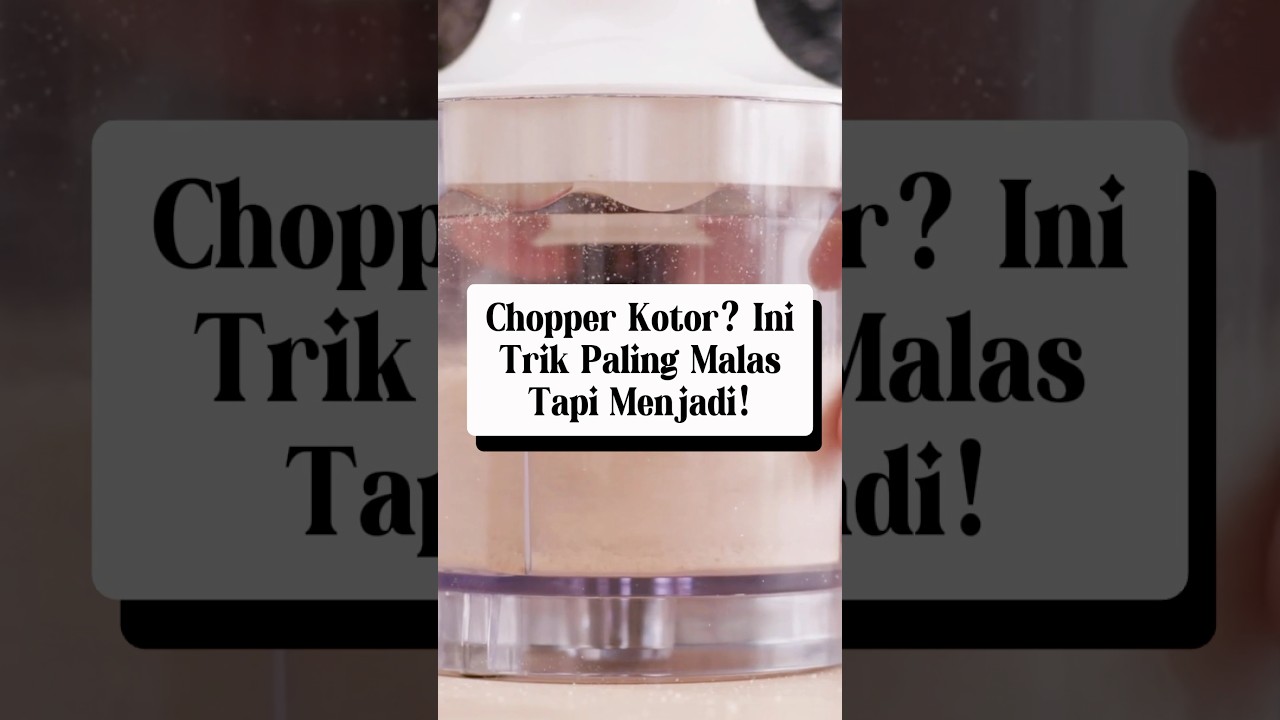 Chopper Kotor? Ini Trik Paling Malas Tapi Menjadi!