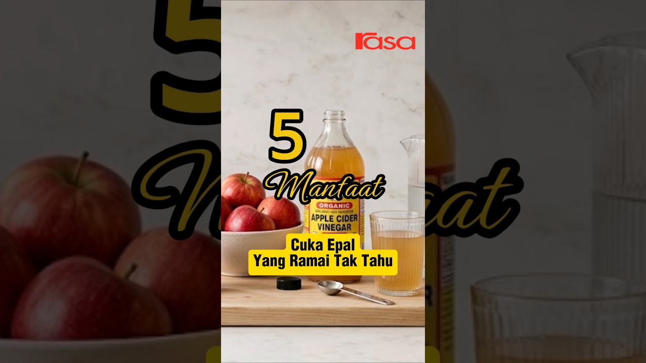 5 Manfaat Cuka Epal Yang Ramai Tak Tahu!