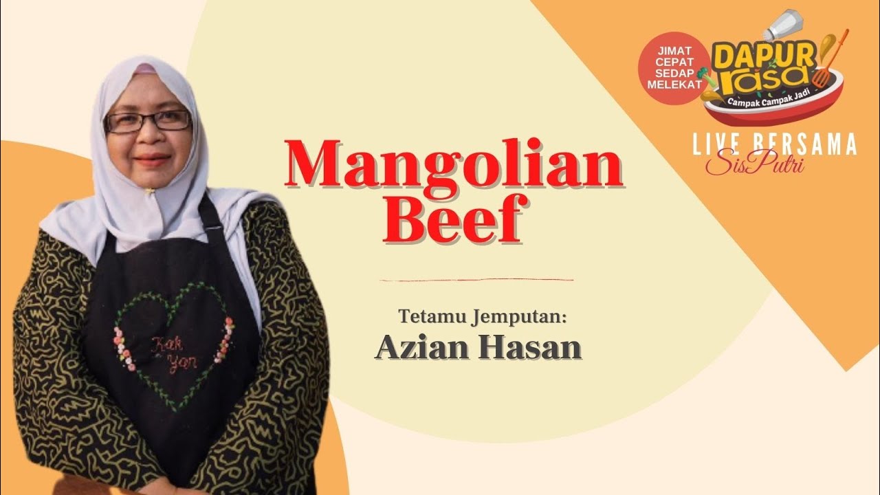 Mangolian Beef | Dapur Rasa Live