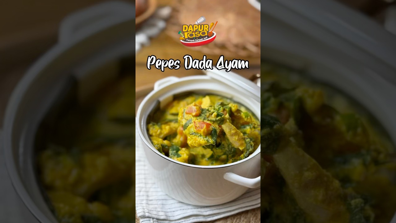 Pepes Dada Ayam – Wangi, Lembut & Penuh Rasa!
