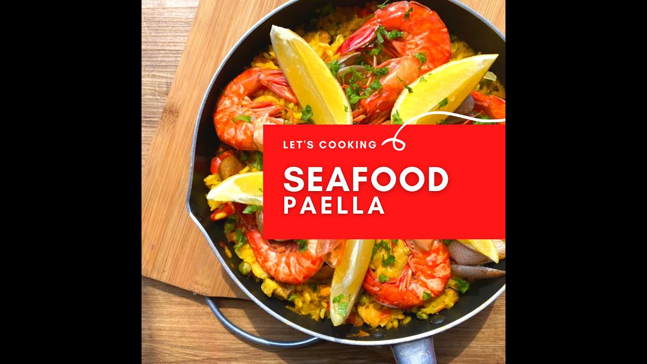 Seafood Paella  l  Let's Cooking