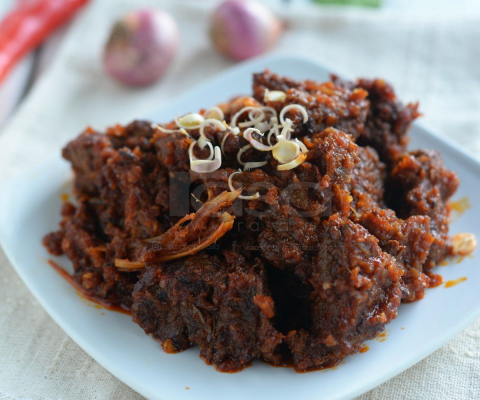 Resipi Ayam Masak Rendang Kicap - Contohkan f