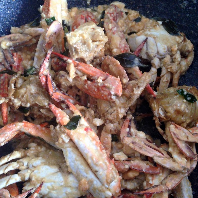 Resipi Ketam Goreng Telur Masin Ala Restoran. Memang Umphh 
