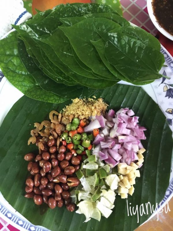 Cara-Cara Membuat Miang Kham. Appertiser Thailand Yang 