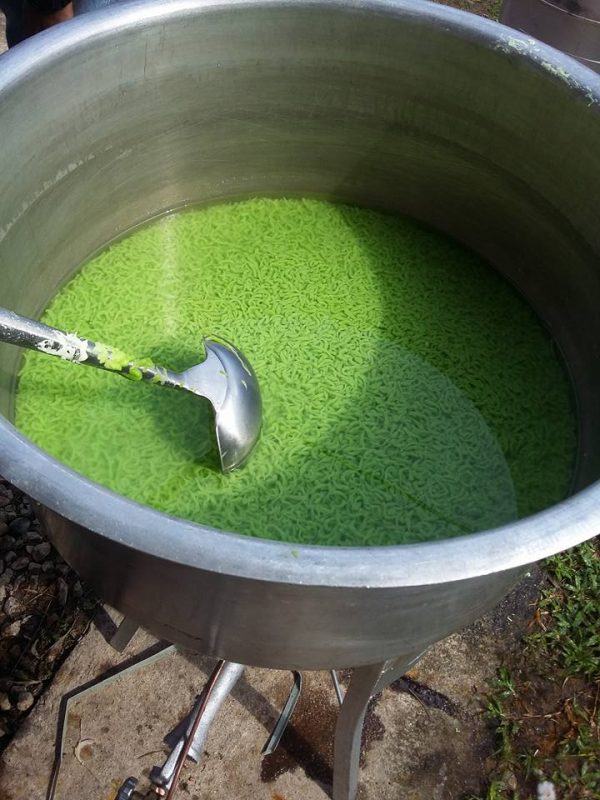 Bubur Anak Lebah Makanan Orang Rawa Terkenal Di Negeri 