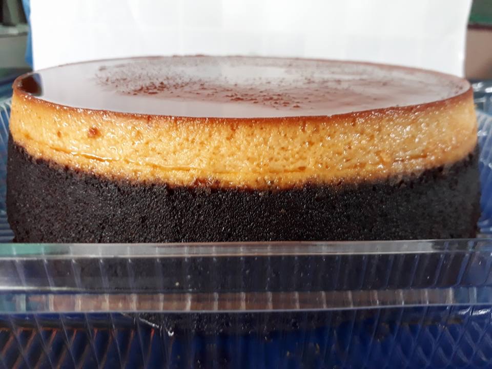 Kek puding karamel kukus