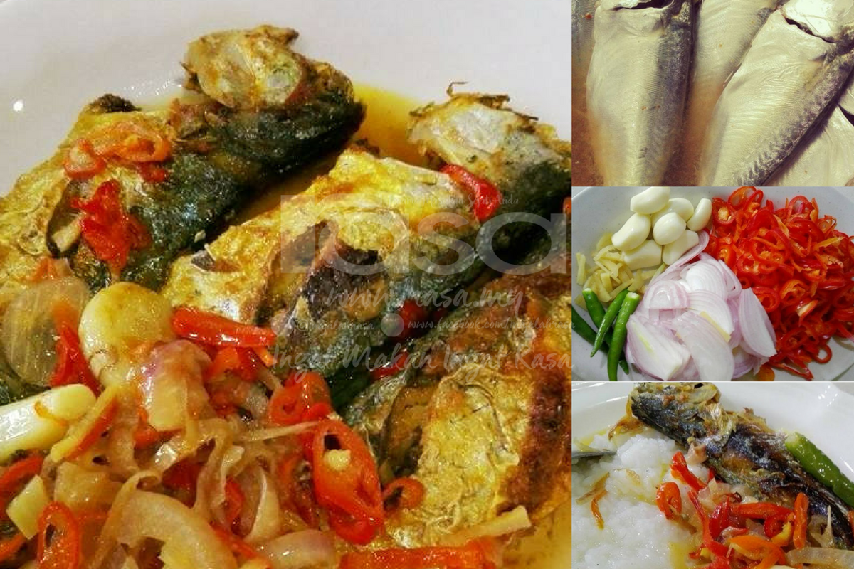 Lauk Kampung Ikan Temenung Goreng Masak Asam - RASA