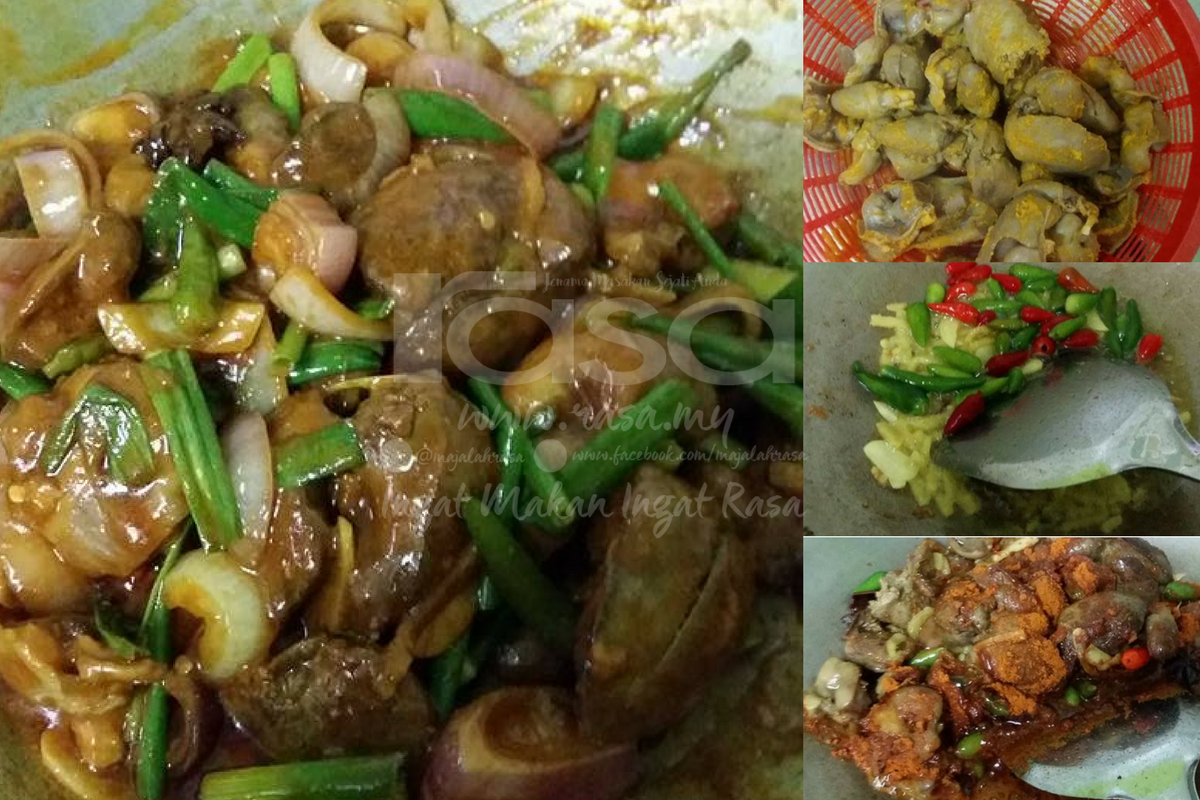 Hati & Pedal Ayam Goreng Kari Pedas Meletop - RASA
