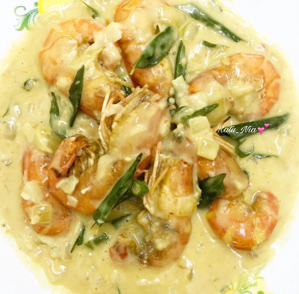 Udang Masak Buttermilk Jadi Sedap Bila Cukup Lemak, Masin 