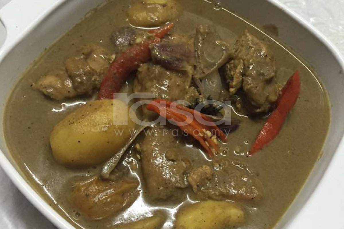 Ayam Masak Kurma Berkerisik Kuah Pekat Berlemak Super Enak 