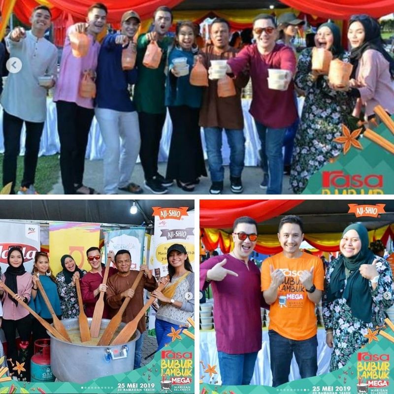 Kemeriahan Majlis RASA Bubur Lambuk Mega Warisan Selangor 2019, Keenakan Dinikmati Bersama