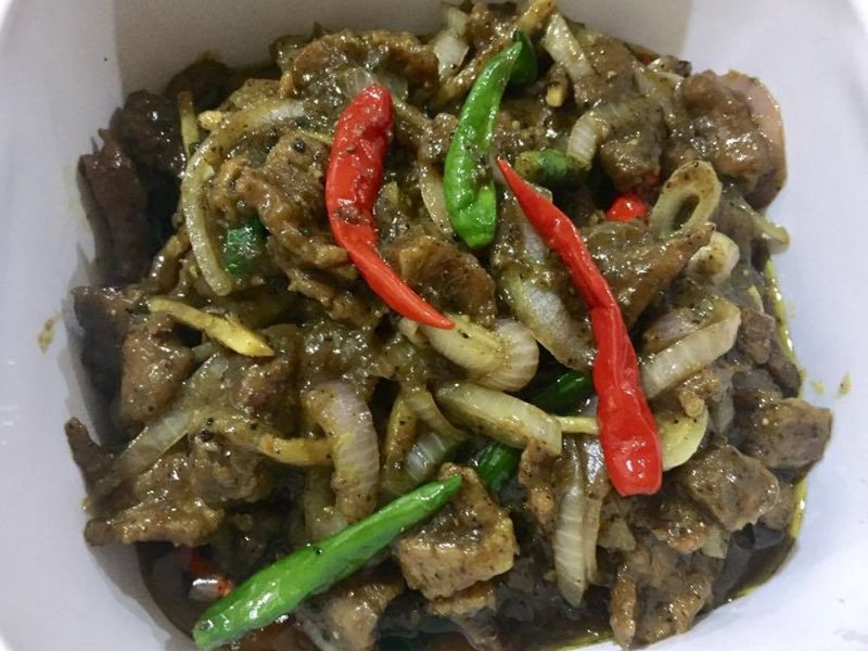 Jamu Daging Black Pepper Berapi Pulak, Cili Padi Selera Asia.