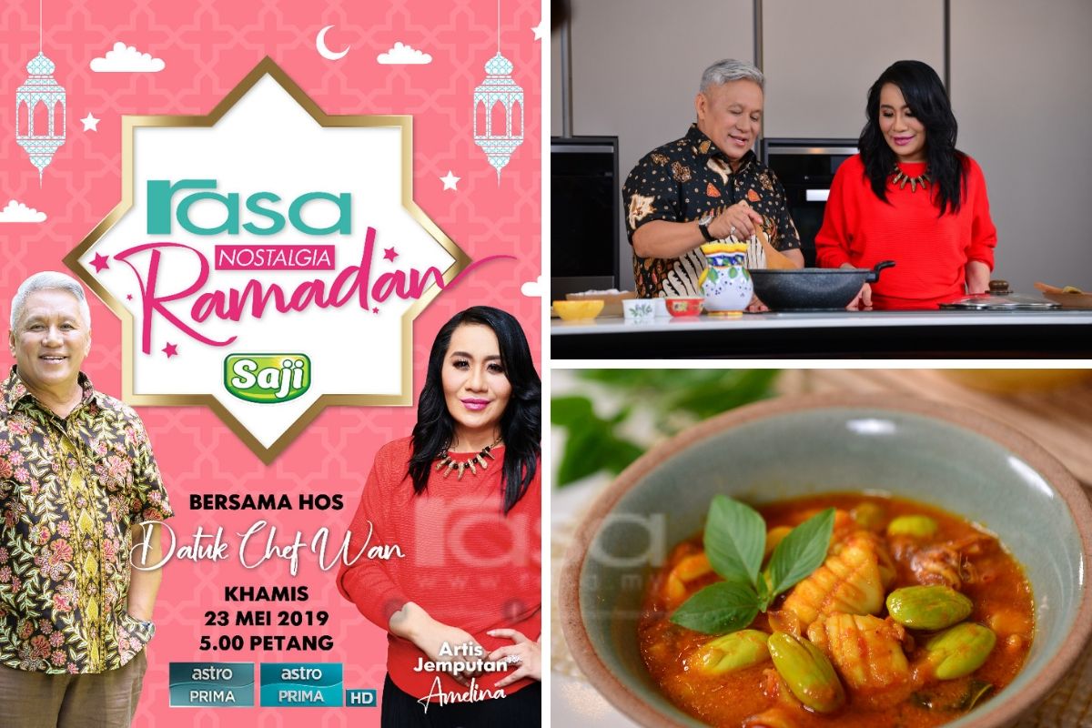 Masakan Pedas-Pedas Buka Selera Amelina Sewaktu Berbuka