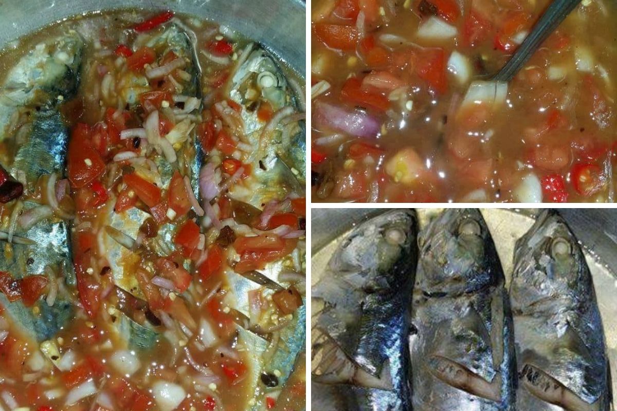 Ikan Kembung Kukus Air Asam Pedas