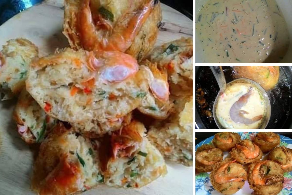 Cucur Udang Rangup Makan Tak Henti