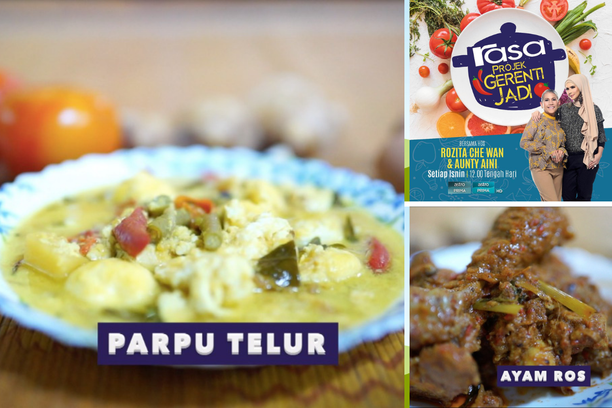 Cara Masak Parpu Telur &#038; Ayam Masak Ros Untuk Majlis Reunion Dalam Rasa Projek Gerenti Jadi Episod 1.