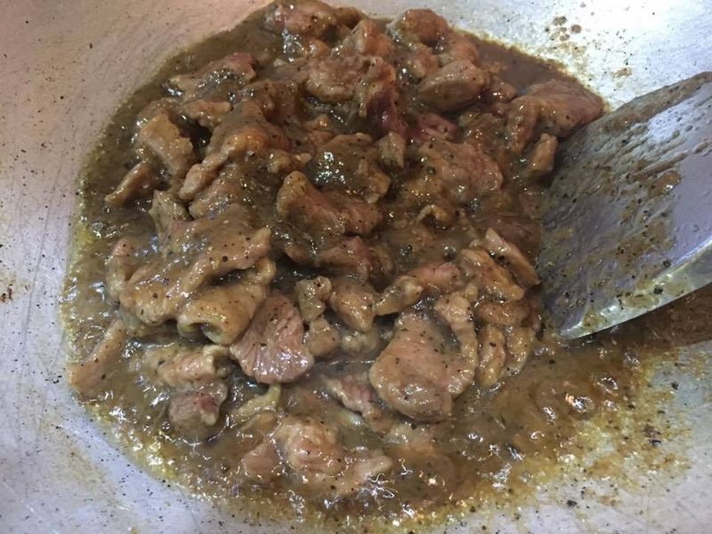 Jamu Daging Black Pepper Berapi Pulak, Cili Padi Selera Asia.
