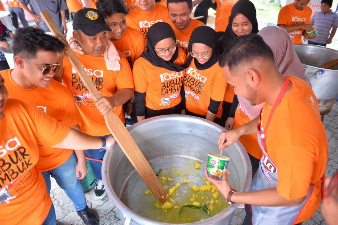 Kemeriahan Majlis RASA Bubur Lambuk Mega Warisan Selangor 2019, Keenakan Dinikmati Bersama