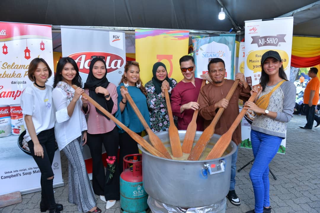 Kemeriahan Majlis RASA Bubur Lambuk Mega Warisan Selangor 2019, Keenakan Dinikmati Bersama