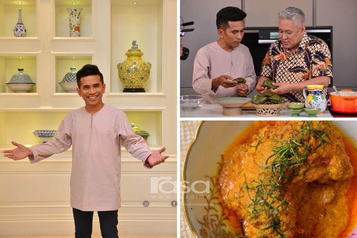 Bell Ngasri Teruja Masak Ayam Percik dan Kuih Nagasari Di Samping Chef Wan
