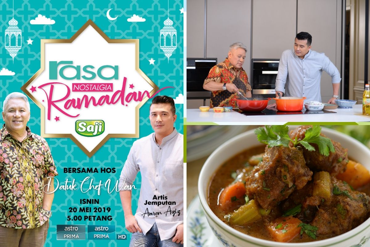 Sup Ekor Antara Menu Kegemaran Dato’ Aaron Ketika Ramadan