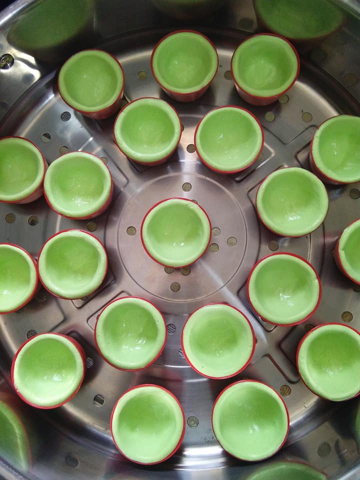 Resipi Kuih Telaga Emas Guna Sukatan Cawan. Sedap & Mudah.