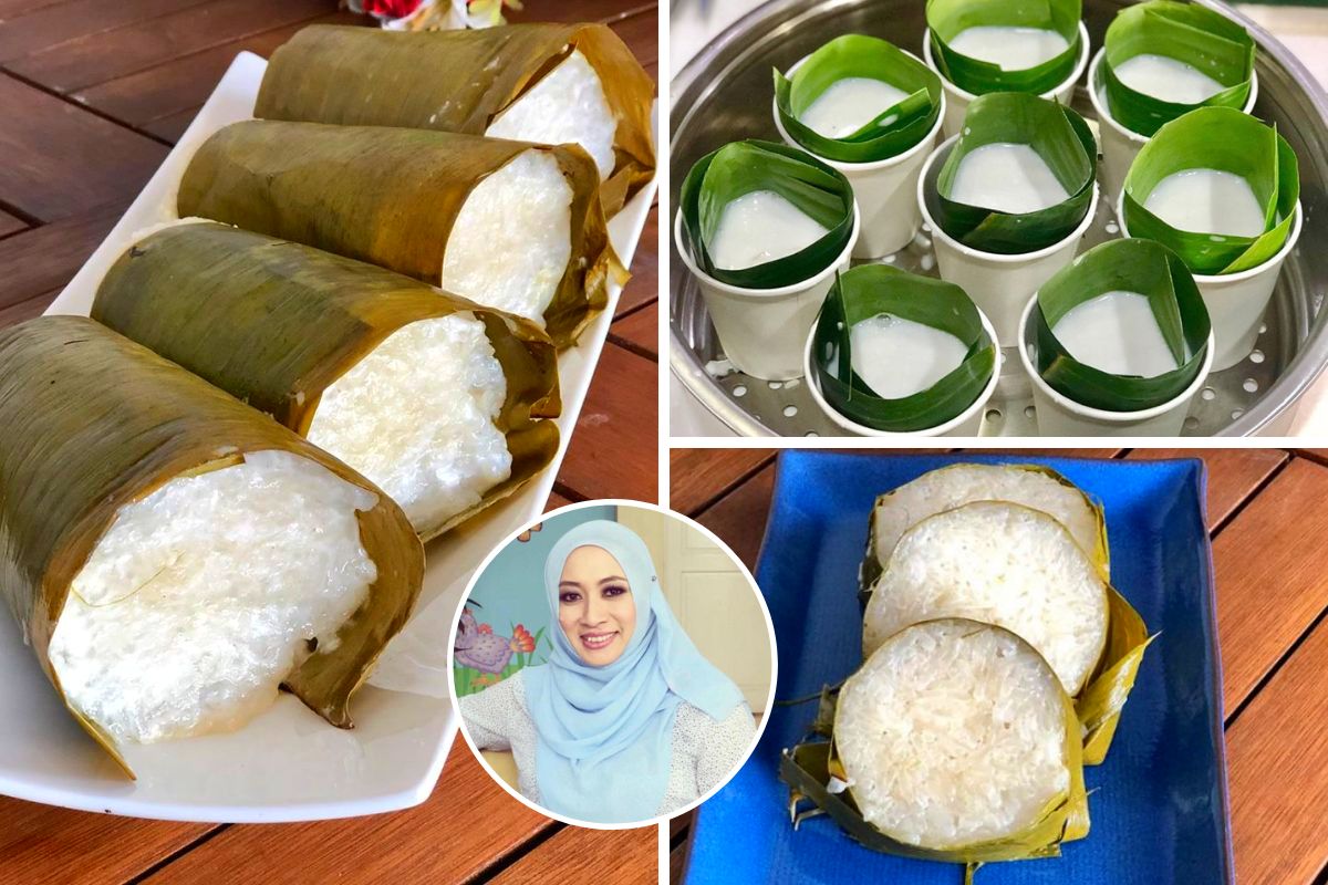 Chef Sue Kongsi Cara Masak Lemang Kukus Guna Cawan Kertas