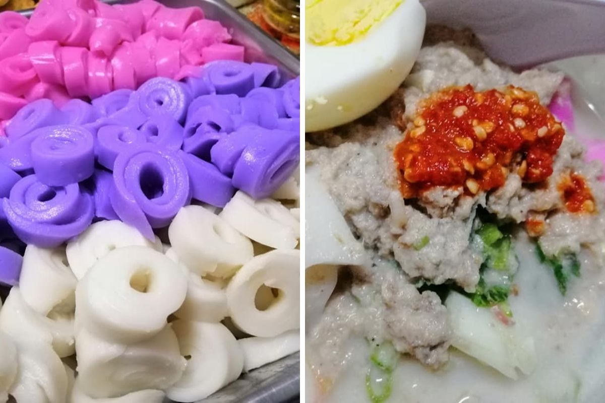 Resipi Laksam Tiga Warna Ikut Sukatan Cawan, Serius Sedap