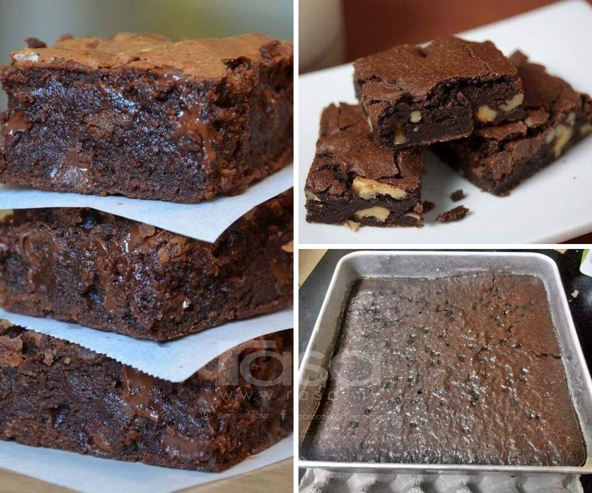 Brownies Cake Chewy Dan Lembab. Ada Petua Gerenti Jadi  Ni&#8230;