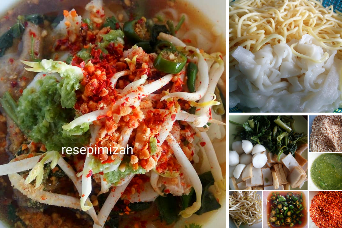 Cara Masak Kuetiau Sup Siam Sedap Sukatan Untuk 5-6 Orang.